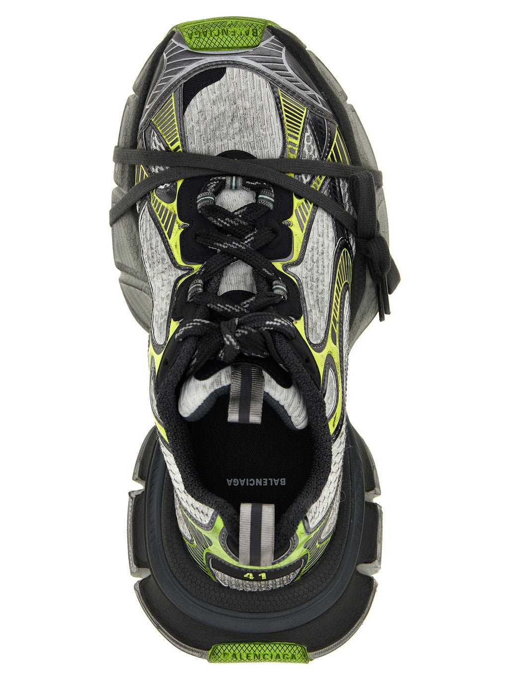 Balenciaga Gray Polyethylene Athletic Sneakers Balenciaga