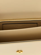 Valentino Garavani White Calfskin Shoulder Bag Valentino Garavani