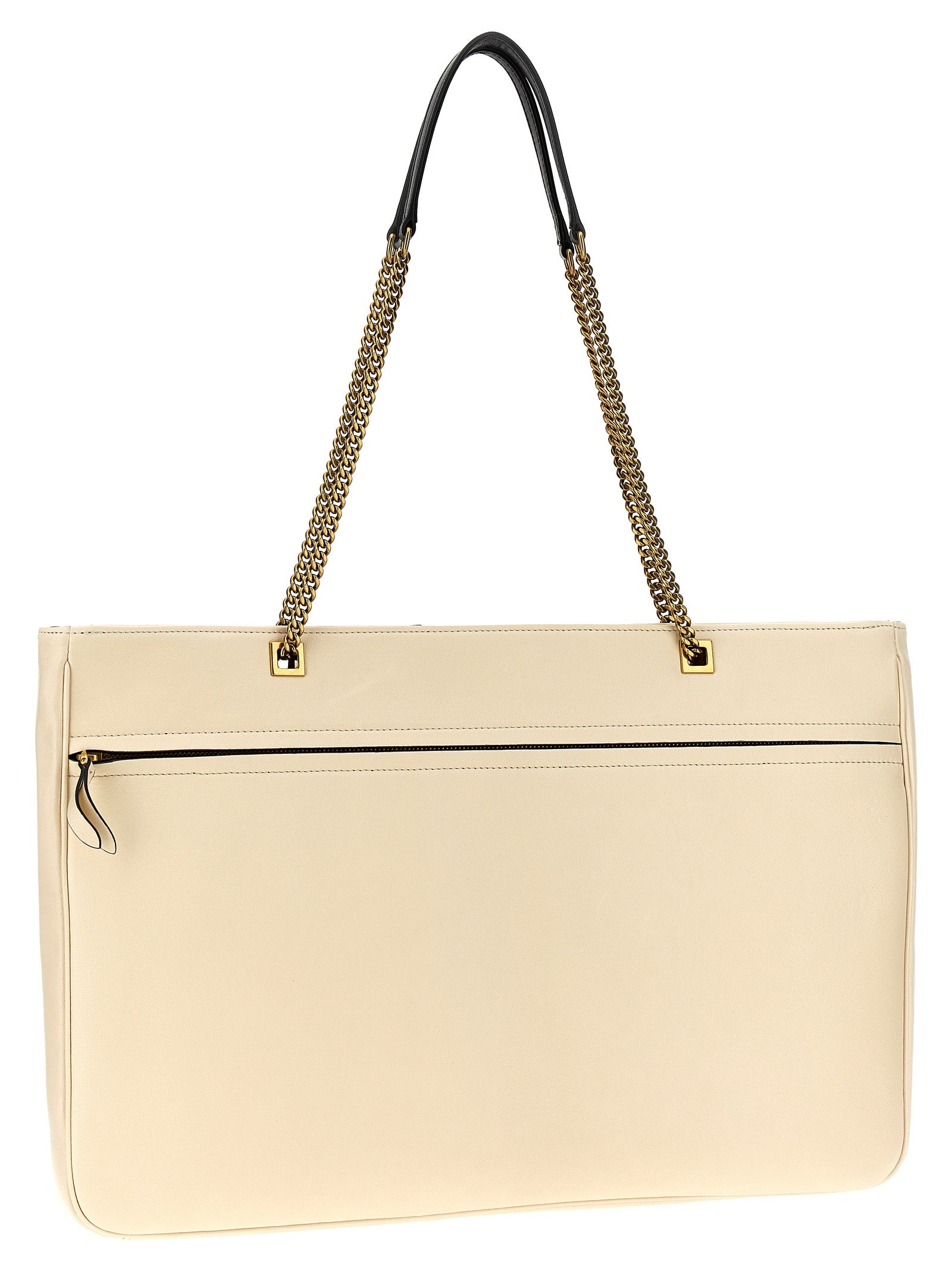 Valentino Garavani Bicolor Lamb Leather Tote Bag Valentino Garavani