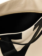 Valentino Garavani Bicolor Lamb Leather Tote Bag Valentino Garavani