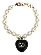 Valentino Garavani Black Brass Bracelet Valentino Garavani