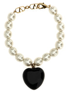 Valentino Garavani Black Brass Bracelet Valentino Garavani