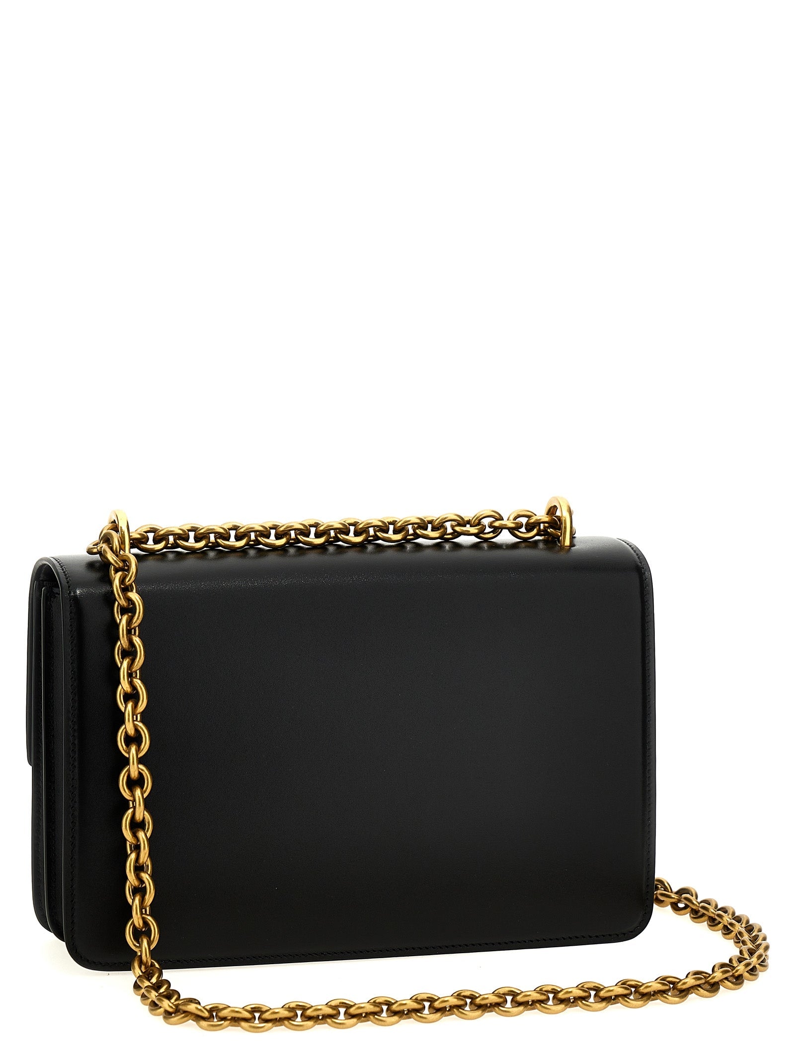 Valentino Garavani Black Calfskin Shoulder Bag Valentino Garavani