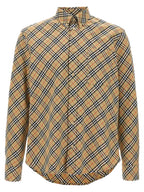 Burberry Beige Cotton Blouse Burberry