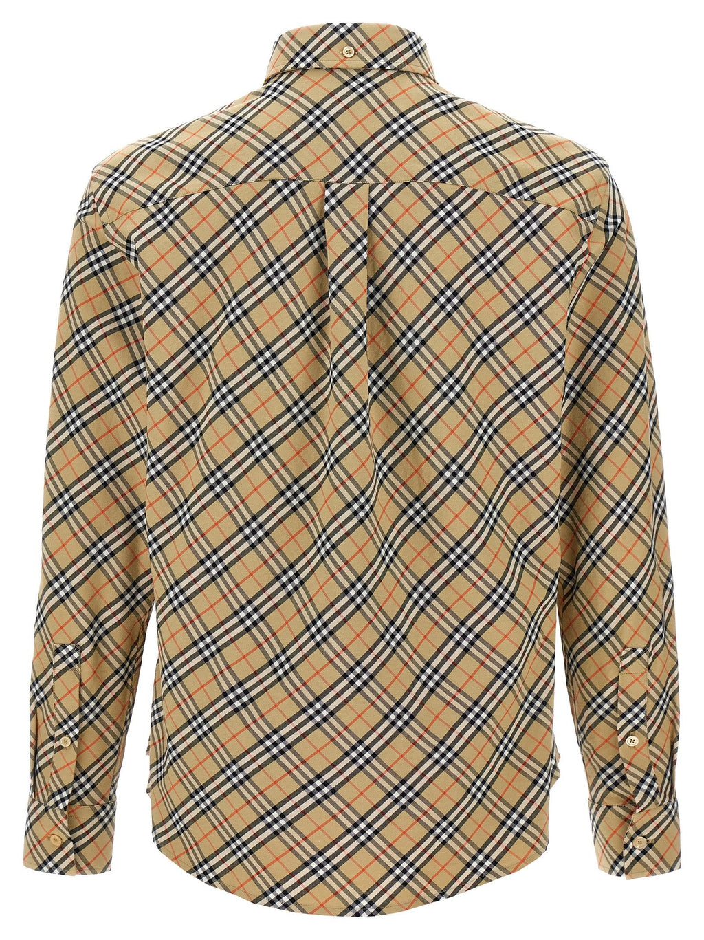 Burberry Beige Cotton Blouse Burberry