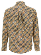 Burberry Beige Cotton Blouse Burberry
