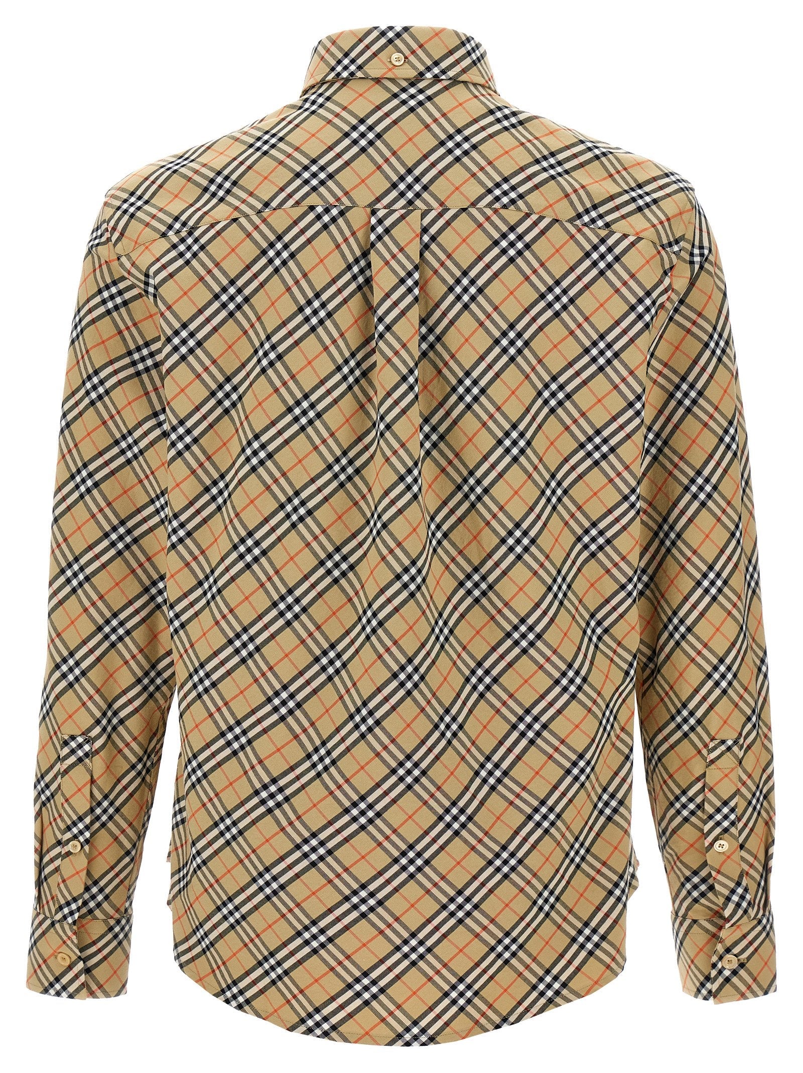 Burberry Beige Cotton Blouse Burberry