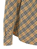 Burberry Beige Cotton Blouse Burberry
