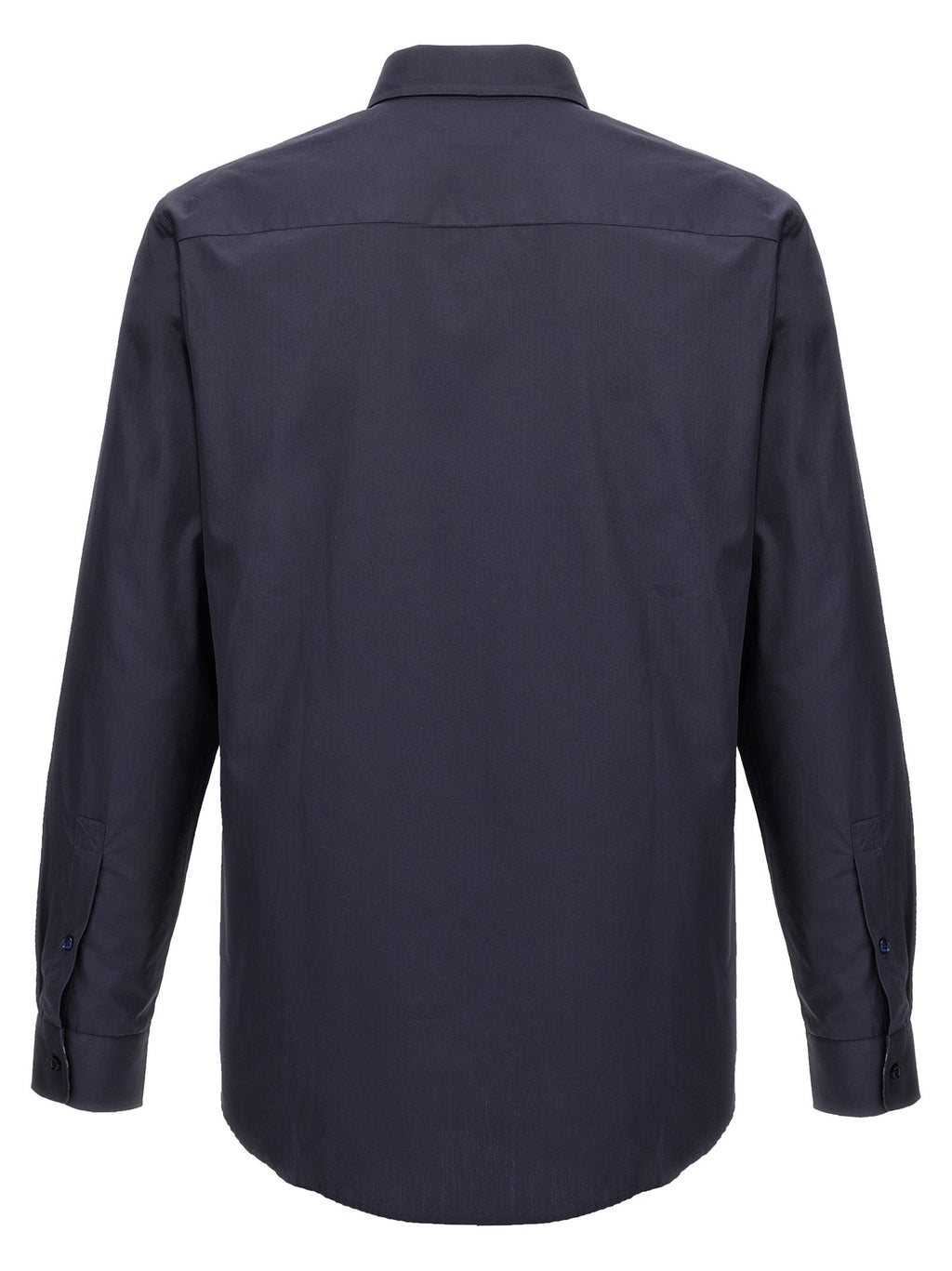 Burberry Blue Cotton Blouse Burberry