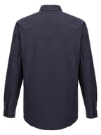 Burberry Blue Cotton Blouse Burberry