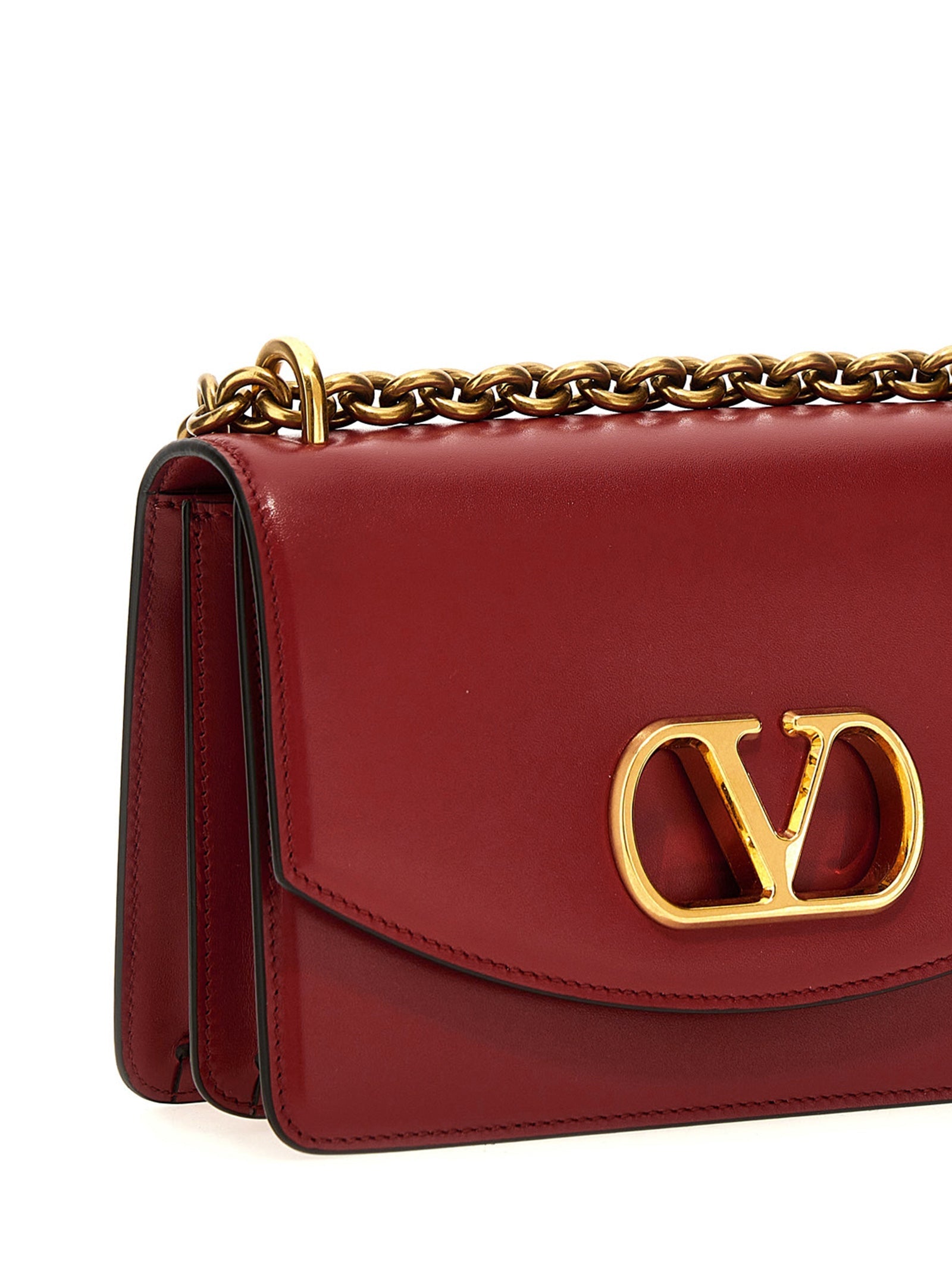 Valentino Garavani Multicolor Calfskin Shoulder Bag Valentino Garavani