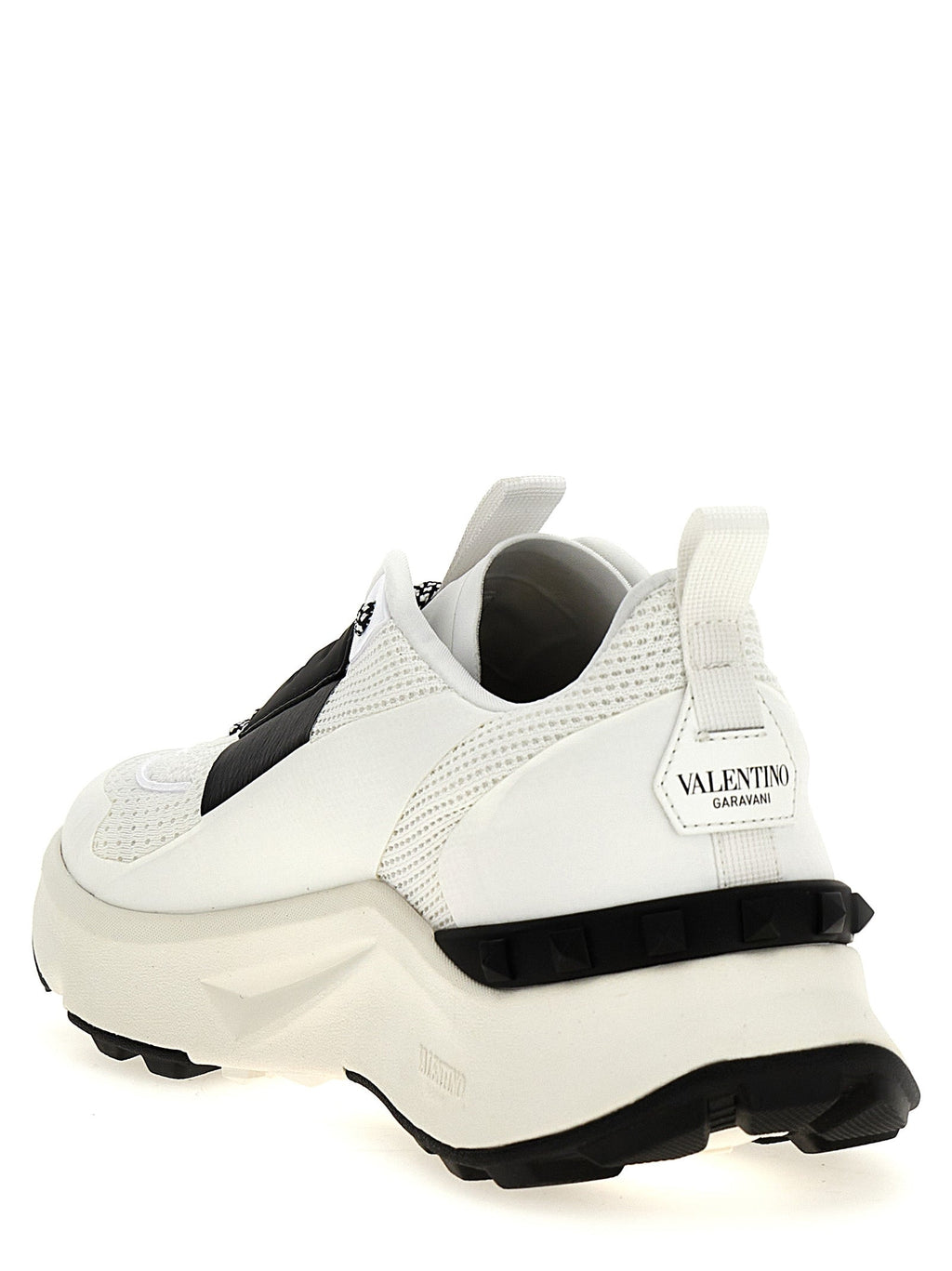 Valentino Garavani Bicolor Calfskin Athletic Sneakers Valentino Garavani