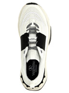 Valentino Garavani Bicolor Calfskin Athletic Sneakers Valentino Garavani
