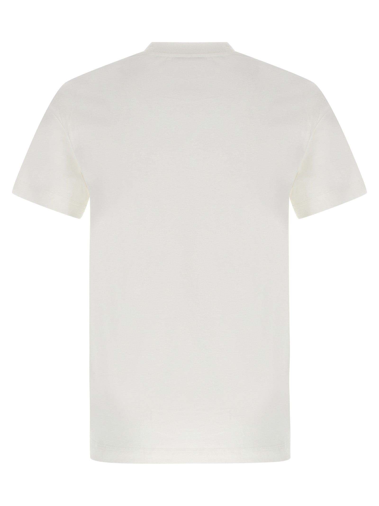 Burberry White Cotton T-Shirt Burberry