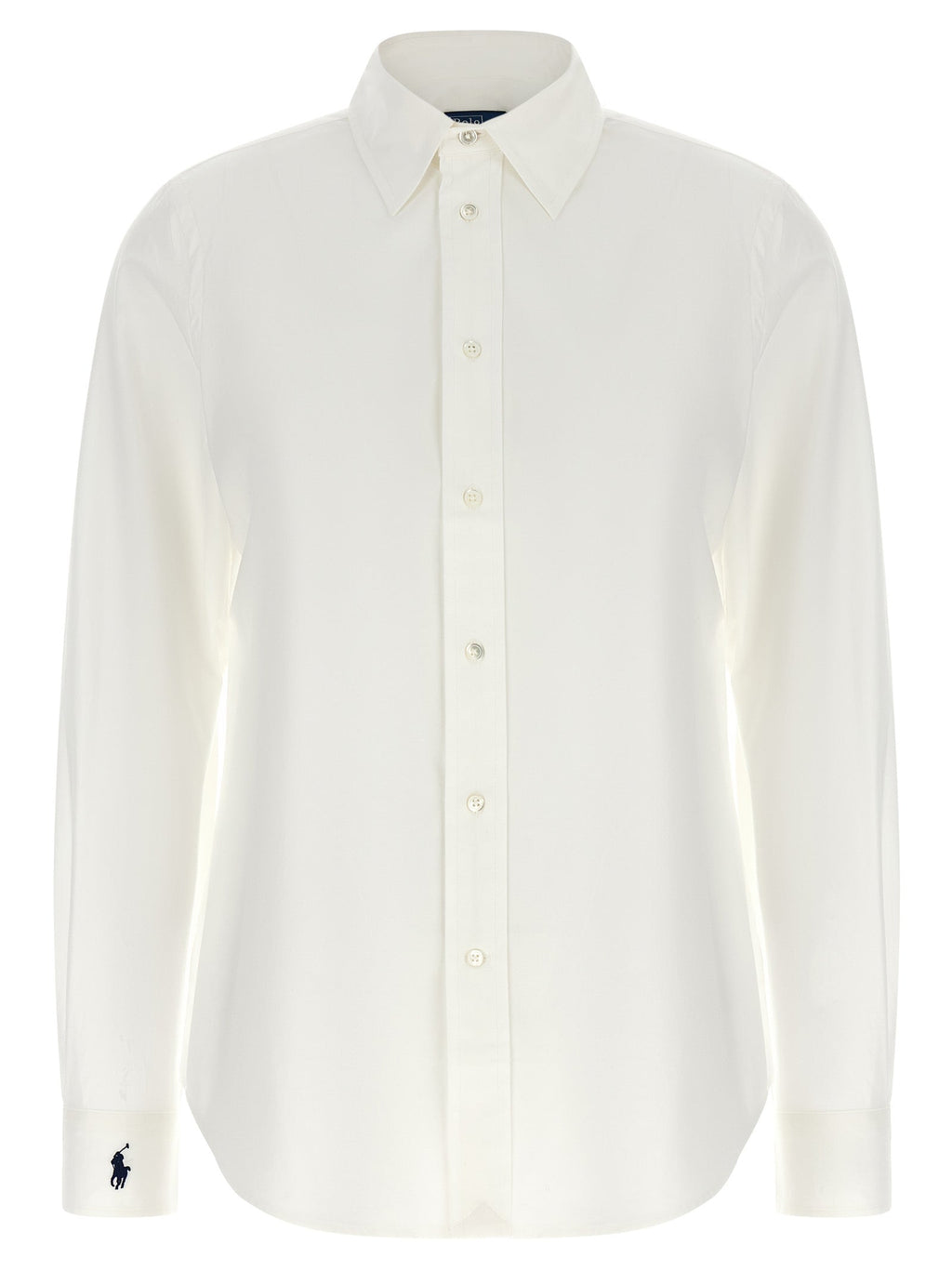 Polo Ralph Lauren White Cotton Blouse Polo Ralph Lauren