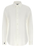 Polo Ralph Lauren White Cotton Blouse Polo Ralph Lauren