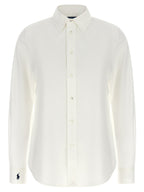 Polo Ralph Lauren White Cotton Blouse Polo Ralph Lauren