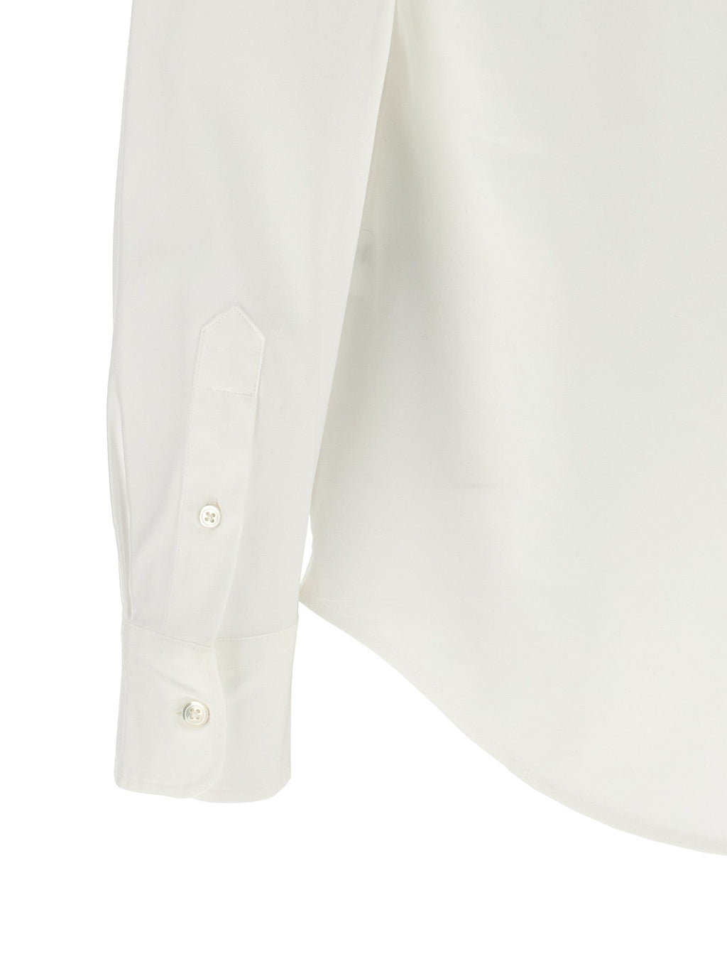 Polo Ralph Lauren White Cotton Blouse Polo Ralph Lauren