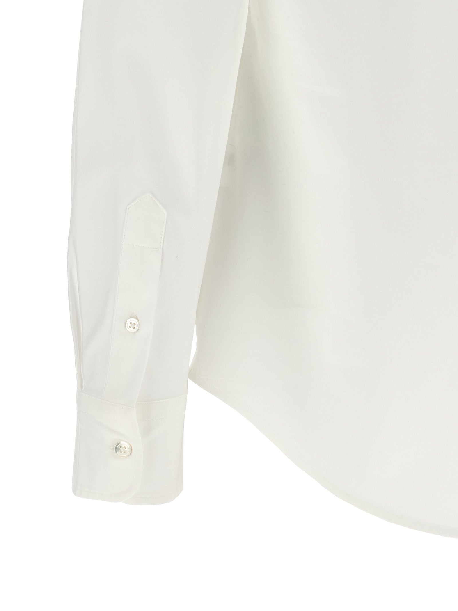 Polo Ralph Lauren White Cotton Blouse Polo Ralph Lauren