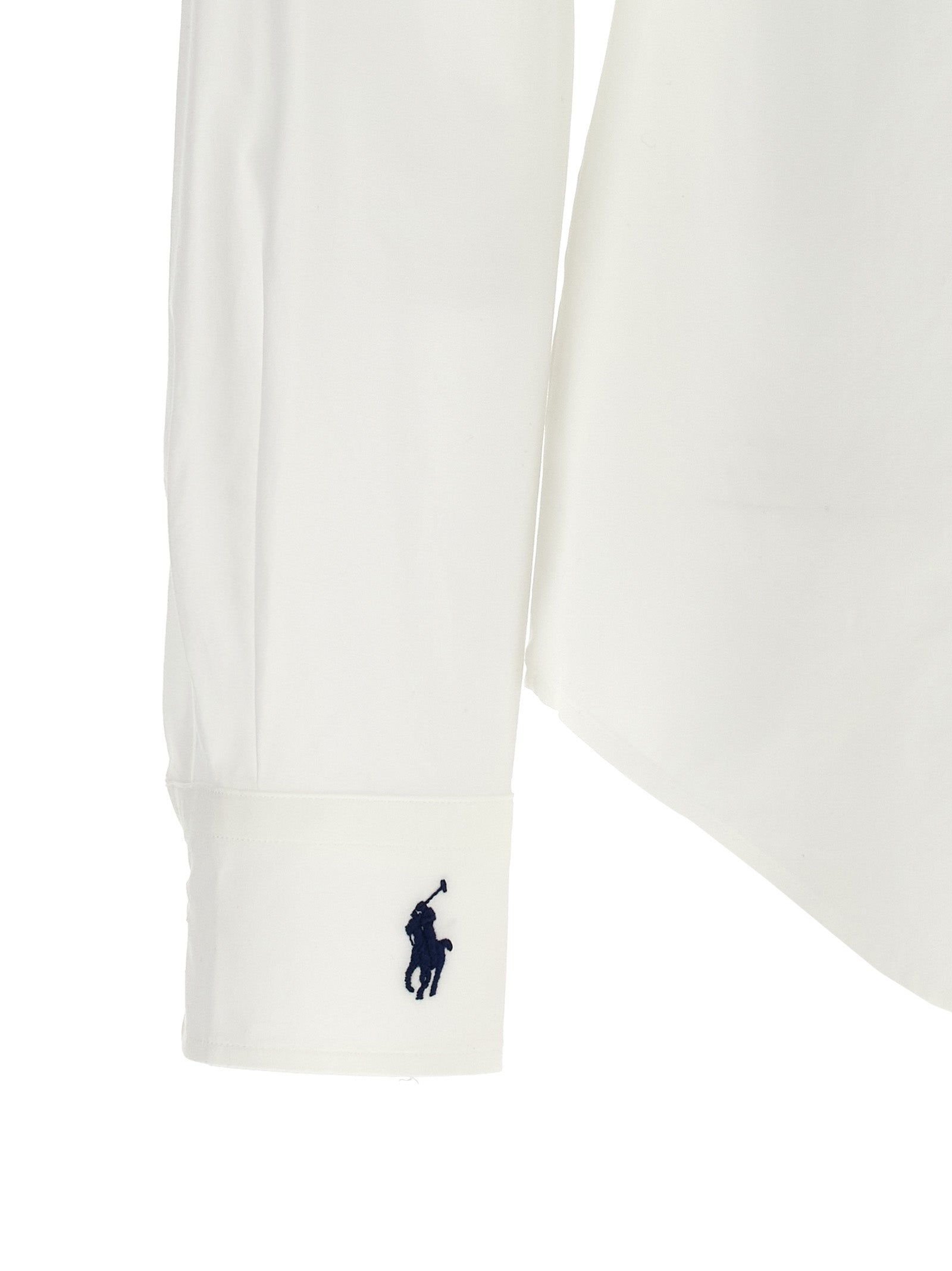 Polo Ralph Lauren White Cotton Blouse Polo Ralph Lauren
