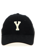 Saint Laurent Black Cotton Cap (Baseball Hat) Saint Laurent