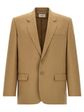 Saint Laurent Beige Wool Blazer Saint Laurent