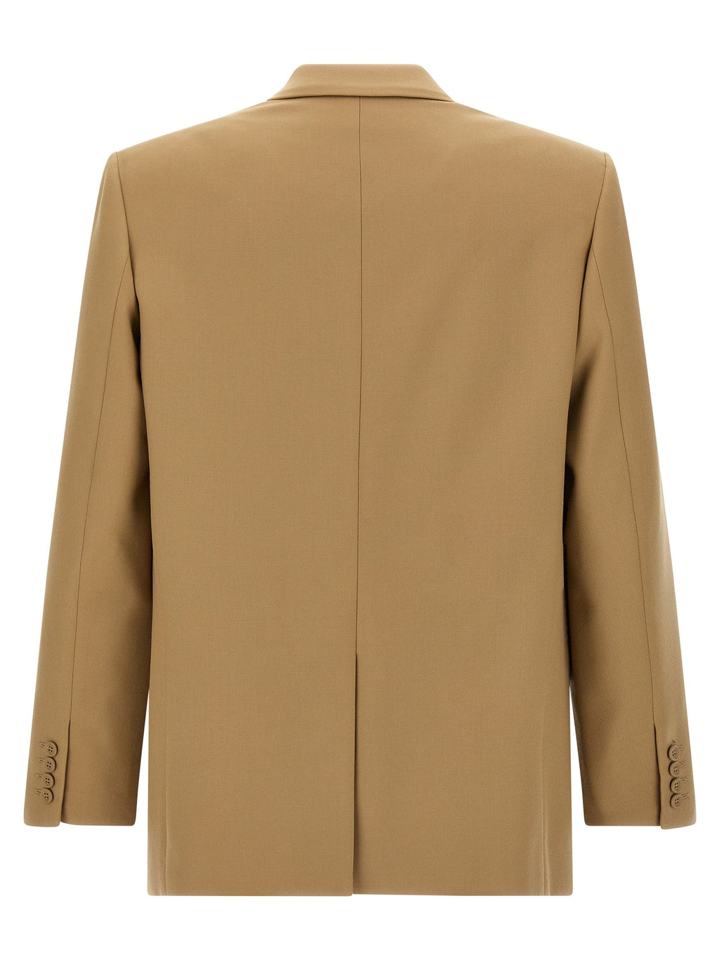 Saint Laurent Beige Wool Blazer Saint Laurent