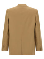 Saint Laurent Beige Wool Blazer Saint Laurent