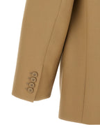 Saint Laurent Beige Wool Blazer Saint Laurent