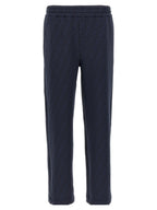 Fendi Blue Polyester Joggers (Workout Pants) Fendi