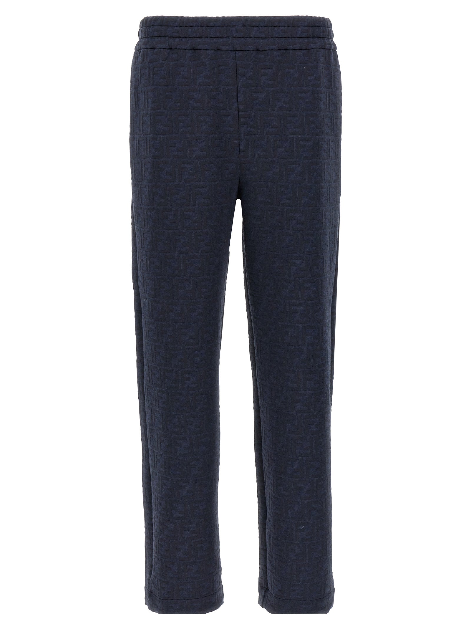 Fendi Blue Polyester Joggers (Workout Pants) Fendi