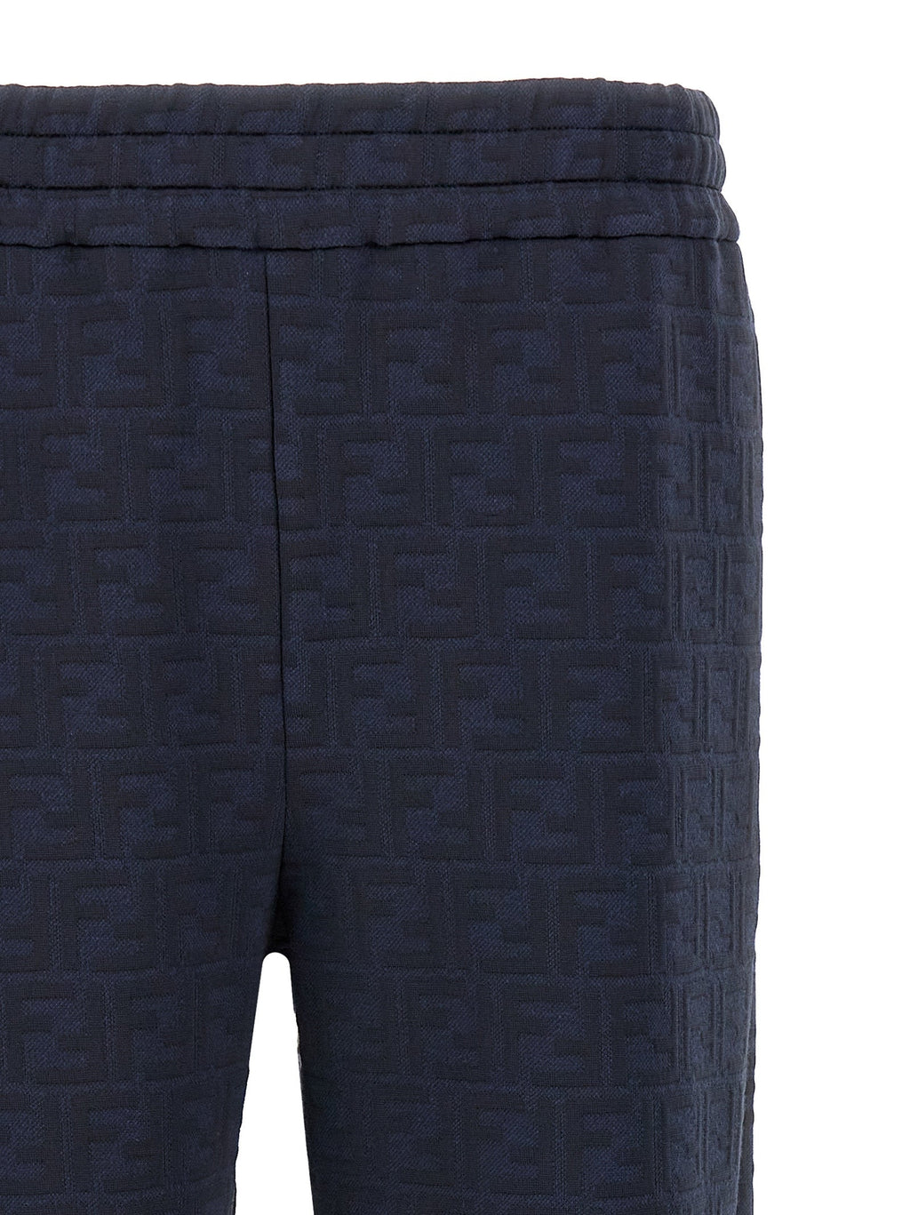 Fendi Blue Polyester Joggers (Workout Pants) Fendi