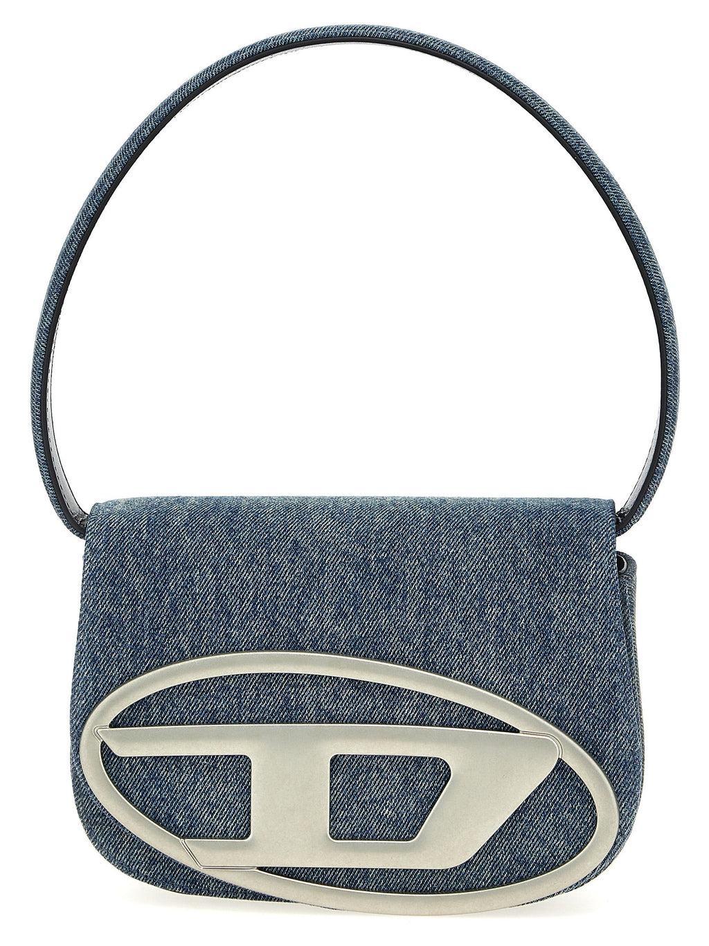 Diesel Blue Cotton Shoulder Bag Diesel