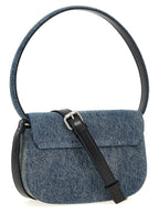 Diesel Blue Cotton Shoulder Bag Diesel