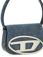 Diesel Blue Cotton Shoulder Bag Diesel