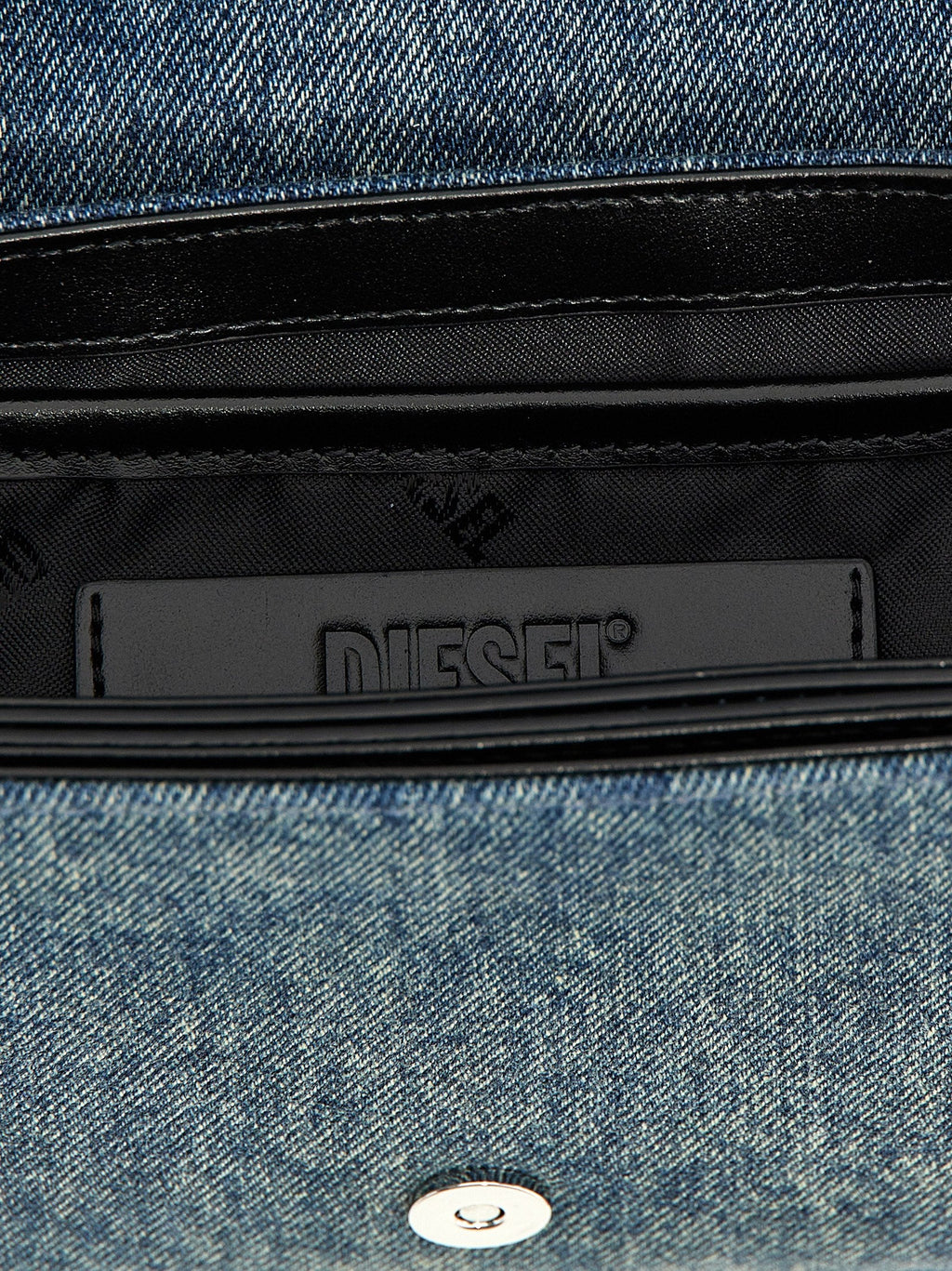 Diesel Blue Cotton Shoulder Bag Diesel