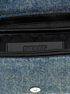 Diesel Blue Cotton Shoulder Bag Diesel