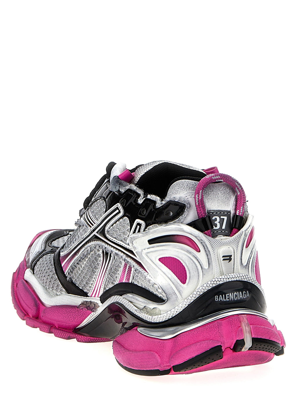 Balenciaga Multicolor Polyethylene Athletic Sneakers Balenciaga