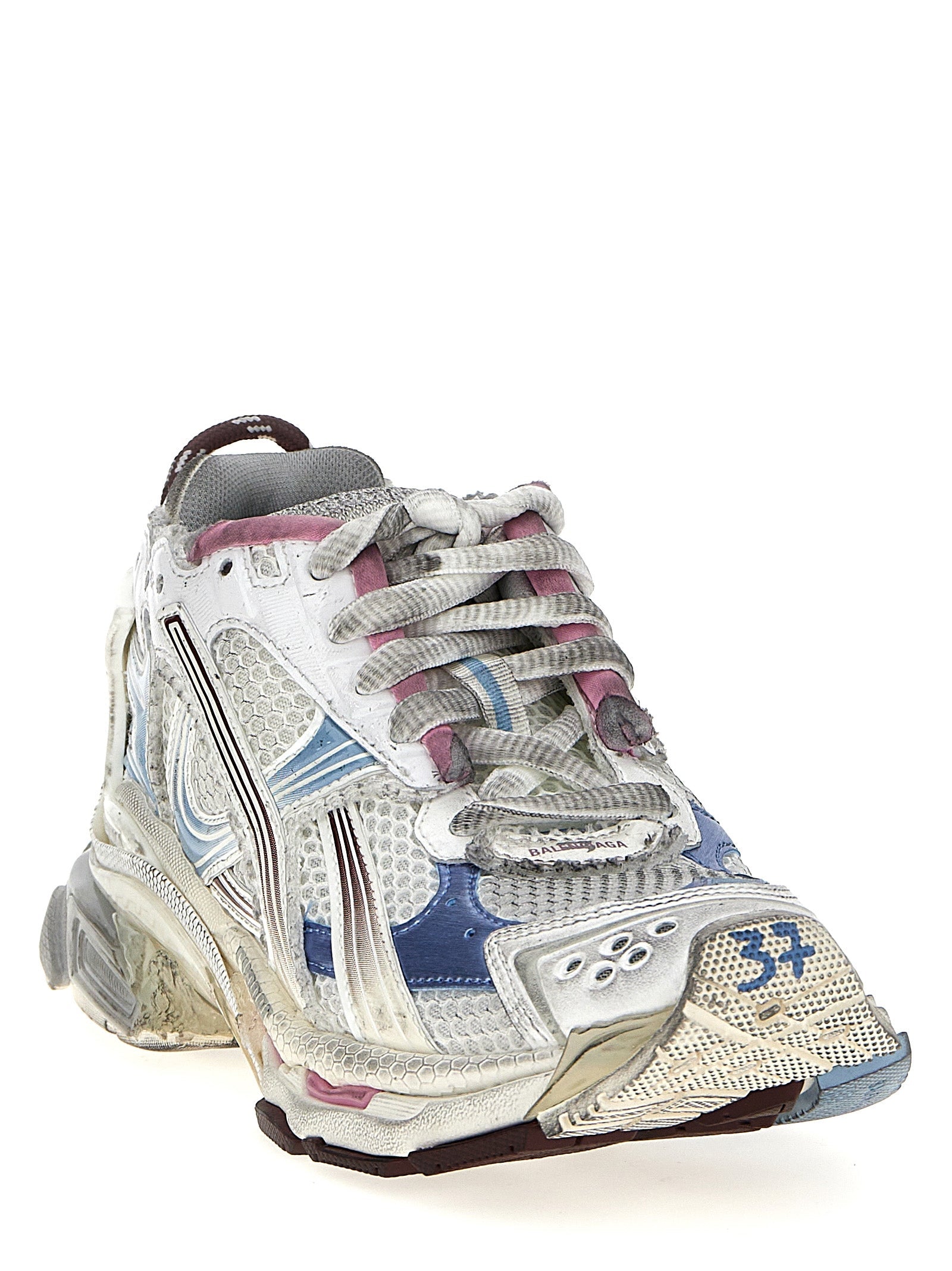 Balenciaga Multicolor Polyethylene Athletic Sneakers Balenciaga