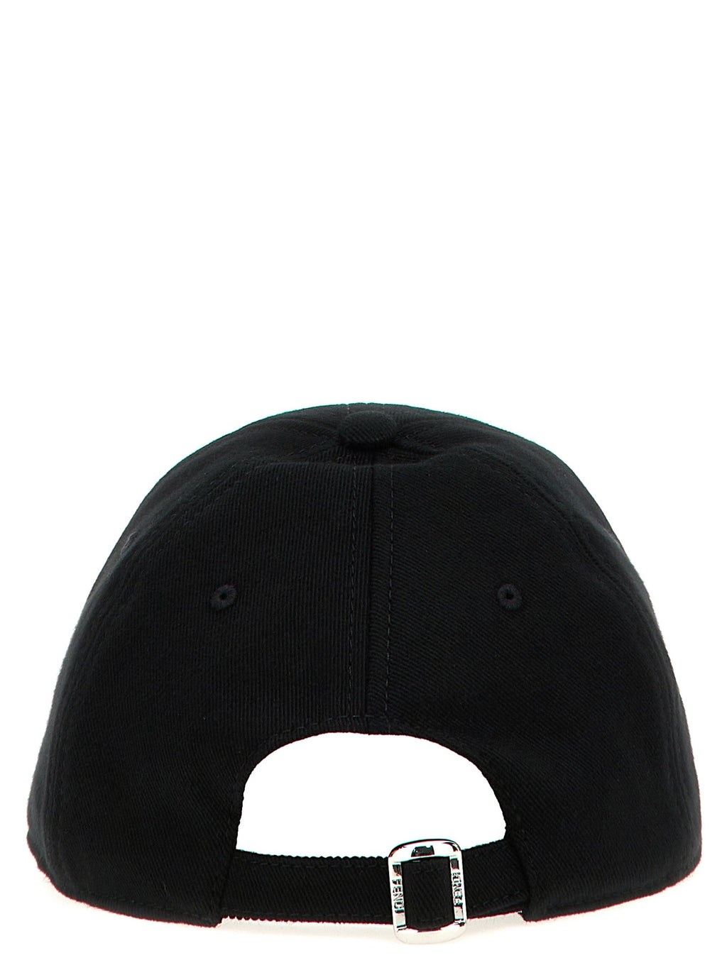 Fendi Black Cotton Cap (Baseball Hat) Fendi