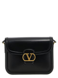 Valentino Garavani Black Calfskin Shoulder Bag Valentino Garavani
