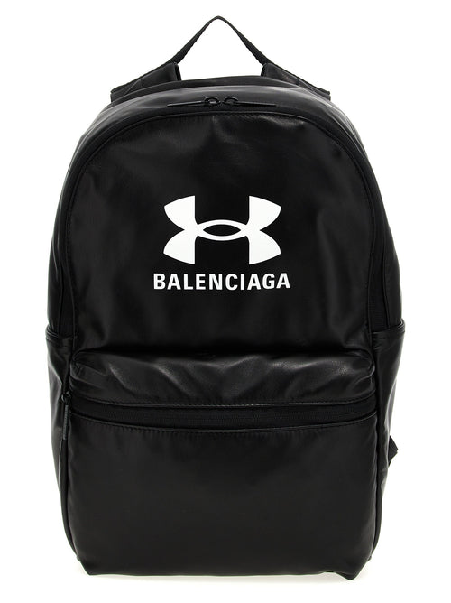 Balenciaga Bicolor Lamb Leather Backpack Balenciaga