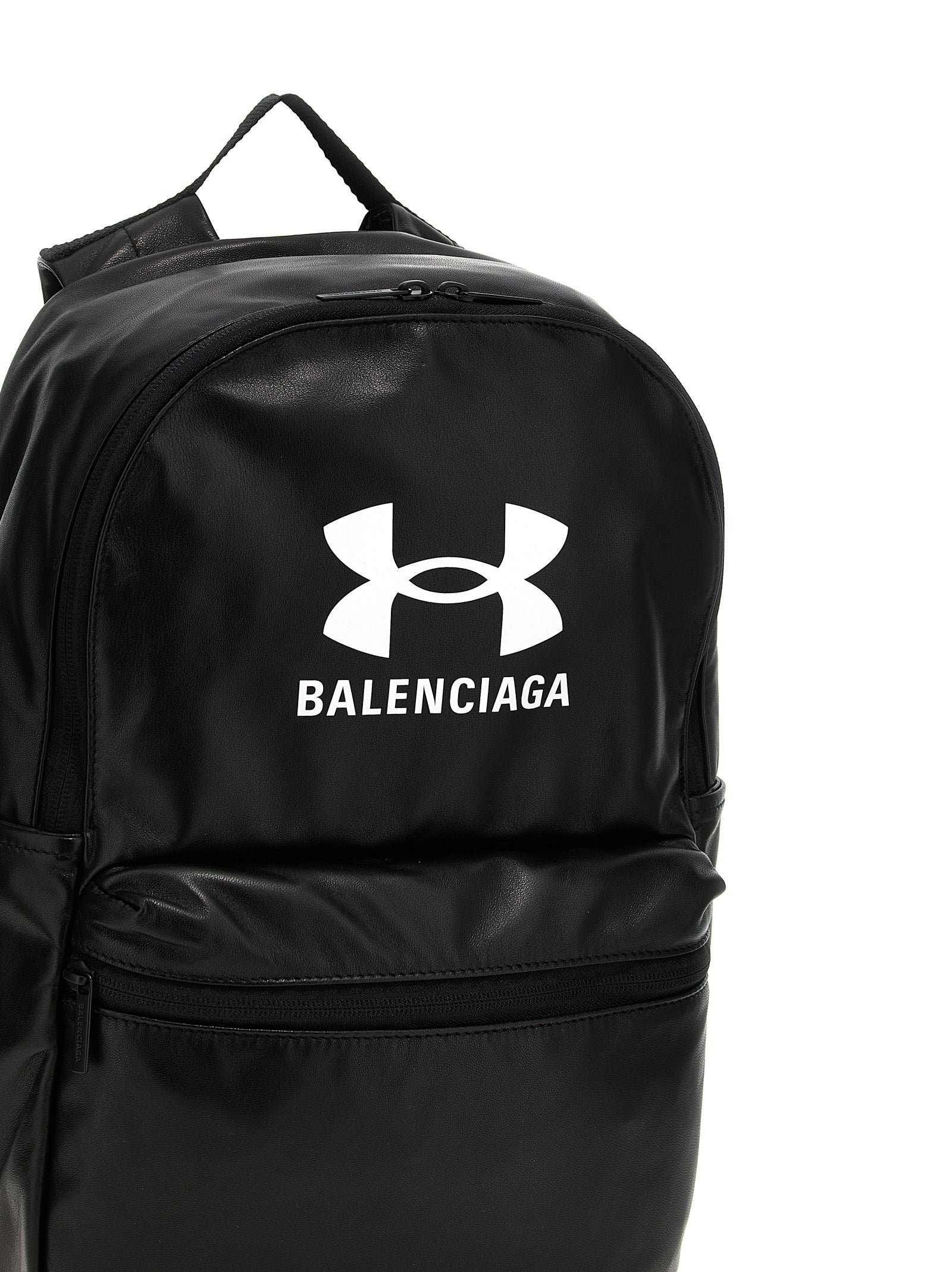 Balenciaga Bicolor Lamb Leather Backpack Balenciaga