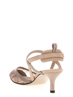 Fendi Multicolor Polyamide Mid Heel Pumps Fendi