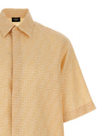 Fendi Beige Linen Blouse Fendi