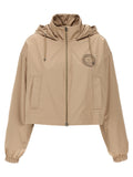 Fendi Brown Polyester Shell Jacket Fendi