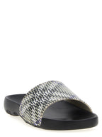 Burberry Multicolor Polyurethane Slides Burberry