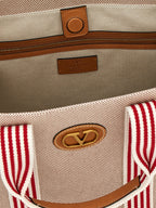 Valentino Garavani Multicolor Cotton Handbag Valentino Garavani