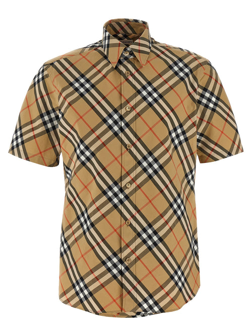 Burberry Beige Cotton Blouse Burberry