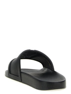 Valentino Garavani Black Plastic Slides Valentino Garavani